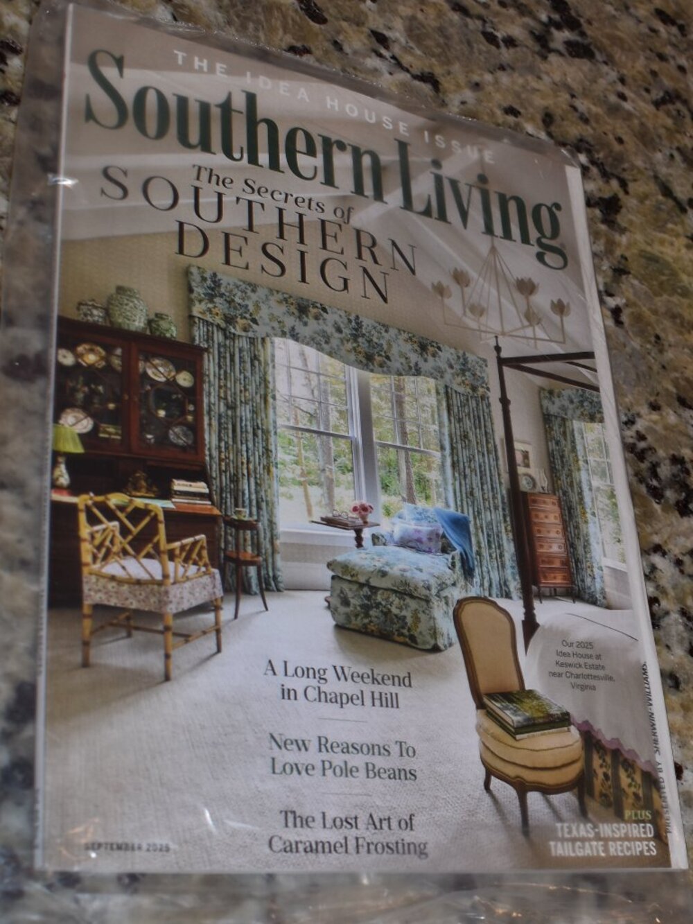 Southern Living Magazine Issue - September 2025